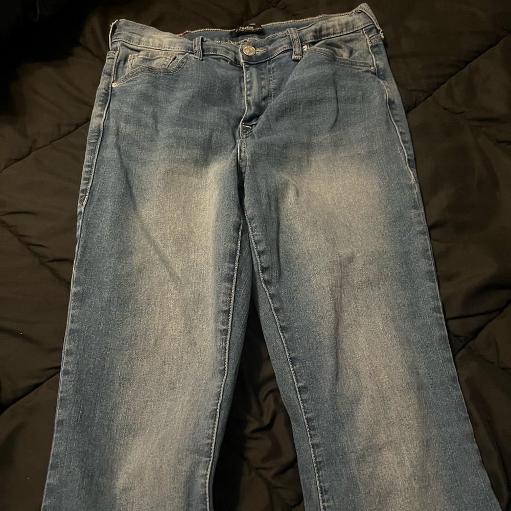 Charlies Blue Straight Leg Jeans